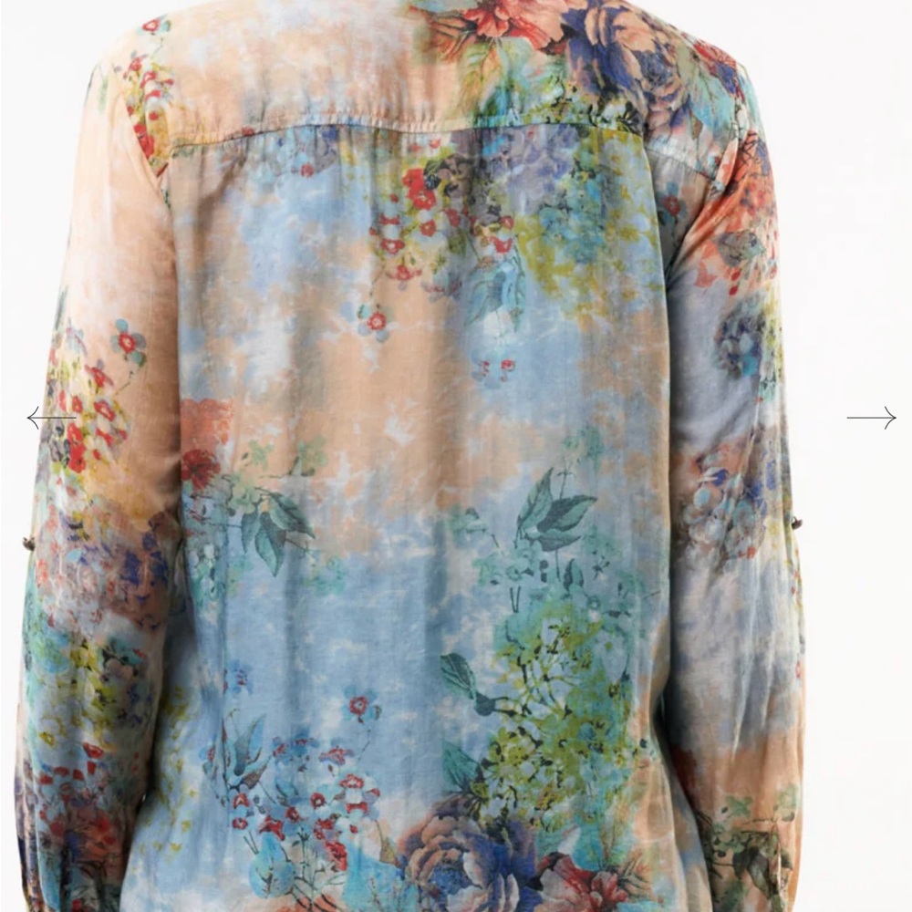 ARATTA NWT Valeria Embroidered Button Up Blouse Size M 
Currently on the website - Picture 2 of 4